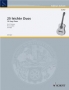 25 leichte Gitarren-Duos