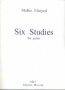 Six Studies for guitar