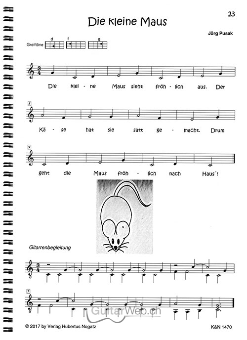 Die Ukulele, der hÃ¼pfende Floh - 33 sehr leichte