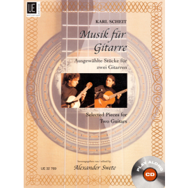 Karl Scheit - Musik für Gitarre 2 mit CD (hrsg. Swete)