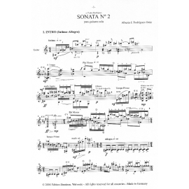 Sonata Nr.2 para guitarra sola