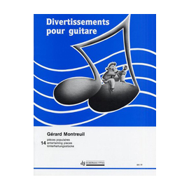 Divertissements pour Guitare - 14 pièces populaires