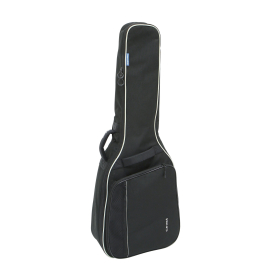 Gig Bag Gitarrenetui Economy 12 Line Konzert 4/4 schwarz (schwarz)