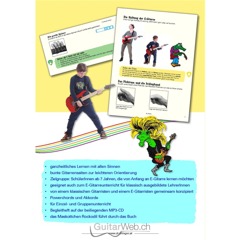 Rockodil E Gitarre Von Anfang An Guitarweb Shop Gitarre Noten