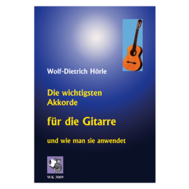 Die wichtigsten Akkorde auf der Gitarre - Grifftabelle