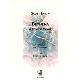 Bethena - a comfort Waltz - Ragtime Waltz für 2 Gitarren, arr. Oliver Gier