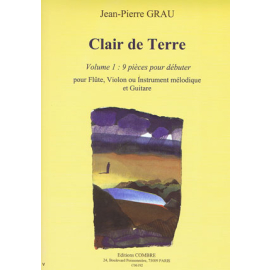 Clair de Terre, vol. 1 (flute ou violon et guitare)