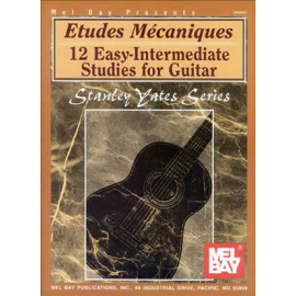 Stanley Yates: Etudes Mecaniques - 12 Easy-Intermediate Studies For Guitar