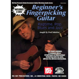 Fred Sokolow: Beginners Fingerpicking Guitar - Ragtime, Pop, Blues And Jazz
