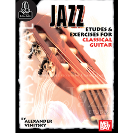 Jazz Etudes And Exercises For Classical Guitar (Book/Online Audio)