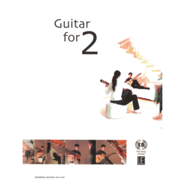 Guitar for 2, Vol.1 (leichte Arrangements für 2 Gitarren) mit CD