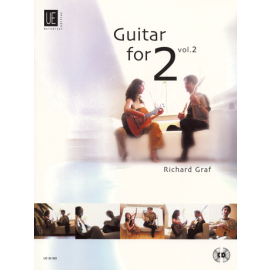 Guitar for 2, Vol.2 (leichte Arrangements für 2 Gitarren) mit CD