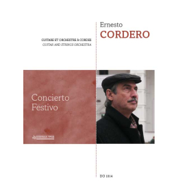 Concierto Festivo (Guit et orchestre à cordes)