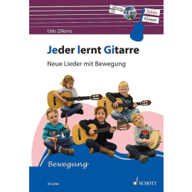 Jeder lernt Gitarre - Neue Lieder mit Bewegung