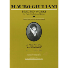 SELECTED WORKS for Flute (Violin) and Guitar Vol. 1 (P.L.Graf / M.Katoh)