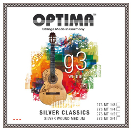 Optima SILVER CLASSICS Kindergitarre g-3 single string