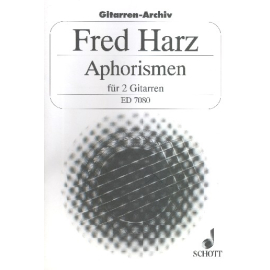 Aphorismen für 2 Gitarren