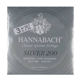 Silver 200 Set 900 Bass-Set  (medium-low)