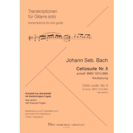 Cello Suite Nr.5 BWV 1011/995 a-moll (Neufassung)
