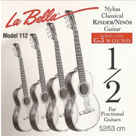La Bella 1/2 Guitar E-6 single string