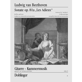 Sonate "Les Adieux" (bearbeitet für Flöte und Gitarre)