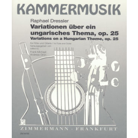 Variationen über ein ungarisches Thema op. 25