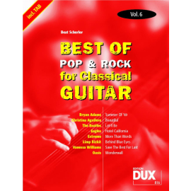 Best of Pop & Rock for Classical Guitar, Vol. 6 (vergriffen)