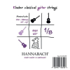 Hannabach Kindergitarre 1/8 e-1 single strings
