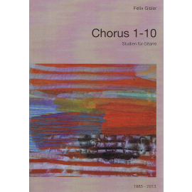Chorus 1-10 Studien für Gitarre