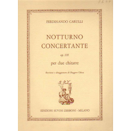 Notturno Concertante op. 118 per due chitarre