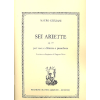 6 Ariette op.95 per voce e chitarra