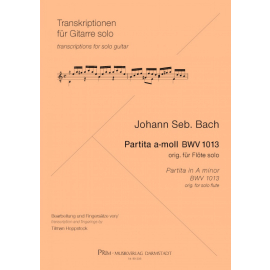 Flötenpartita a-moll BWV 1013