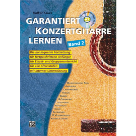 Garantiert Konzertgitarre lernen Band 2