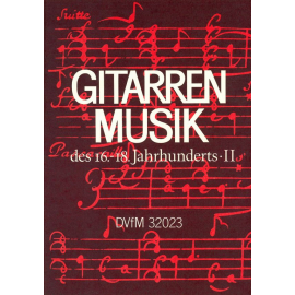 Gitarrenmusik des 16.-18. - Bd. 2