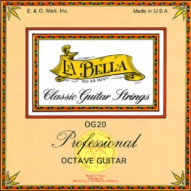 La Bella Classic Octave Guitar Set, 40cm, Normal Tension
