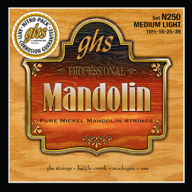 MANDOLIN PUR NICKEL 010/039