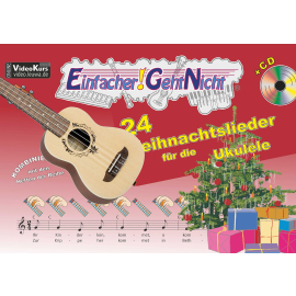 Songbook Christmas Edition & ORTEGA Swiss Sopran Ukulele