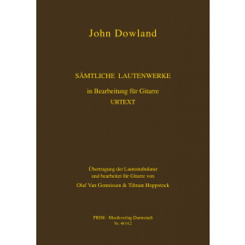 John Dowland, Sämtliche Lautenwerke in einem Band