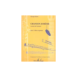 CHANSON BOHEME (extrait de Carmen) pour 2 Flutes et Guitare