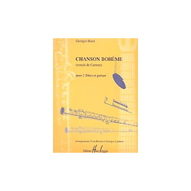 CHANSON BOHEME (extrait de Carmen) pour 2 Flutes et Guitare