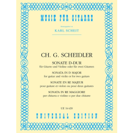 SONATE D-DUR FÜR GITARRE UND VIOLINE