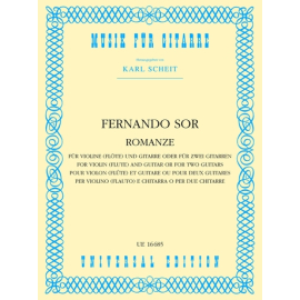 ROMANZE - FÜR VIOLINE (FLÖTE) UND GITARRE ODER FÜR ZWEI GITARREN