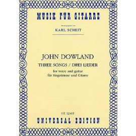 DREI LIEDER aus THE FIRST BOOK OF SONGS