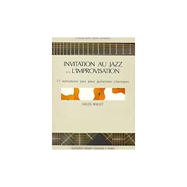 INITIATION AU JAZZ ET A LIMPROVISATION - 17 miniatures Jazz