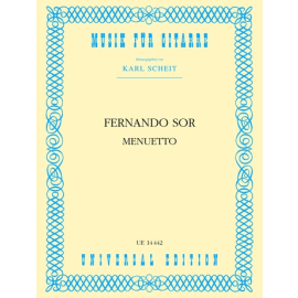 MENUETTO aus der Sonate op. 25 (KARL SCHEIT)