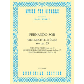 VIER LEICHTE STÜCKE aus op. 35 (KARL SCHEIT)