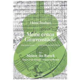 Meine ersten Gitarrenstücke Heft 2 Meister des Barock