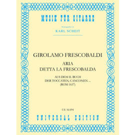 Aria detta la Frescobalda (Aria con Variazioni) (KARL SCHEIT)