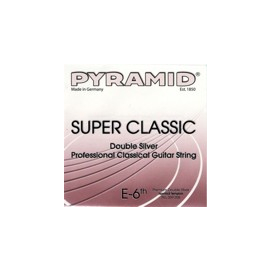 Super Classic Double Silver, Nylon, Set  hard tension