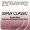 Super Classic Double Silver, Nylon, Set  hard tension